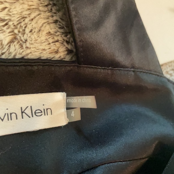 Black satin evening gown - NWT - Picture 6 of 6